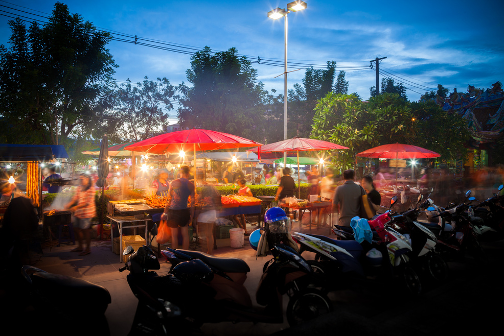 Night market Thailand